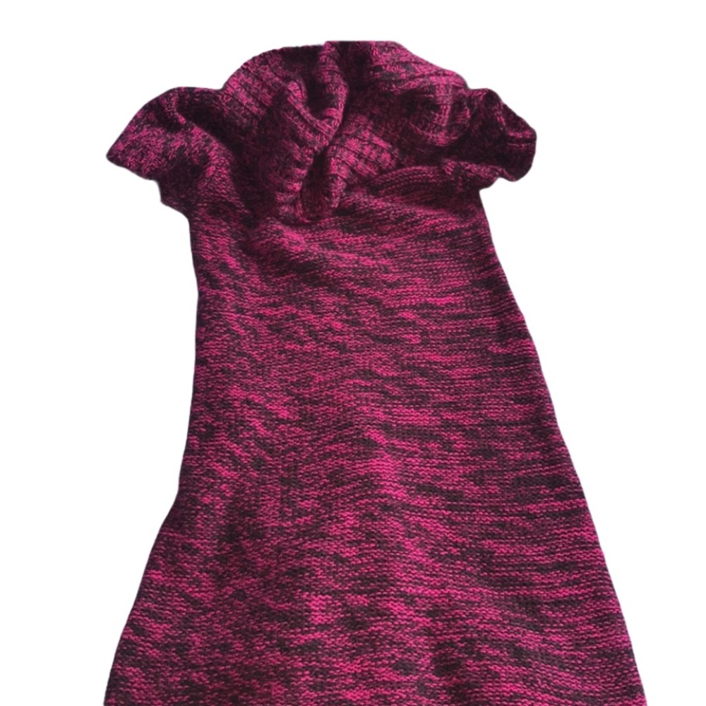 City Triangles Pink/Black Sweater Dress Size S